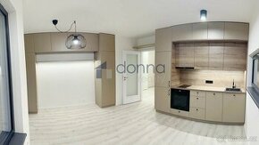 Pronájem zcela nového bytu 1+kk/B, 39m², ul. Azzoniho, Praha
