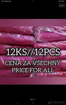 12KS fialových-bílých dek, DecoDoma, příjemné, Beránek