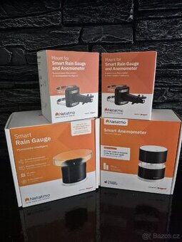 Netatmo Anemometer a Rain gauge