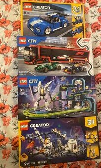 Lego 60445 60421 31142 31070 nové, Nerozbalené