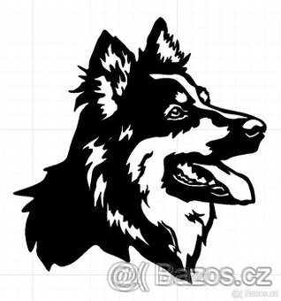 Geometrický obraz CHODSKÝ PES