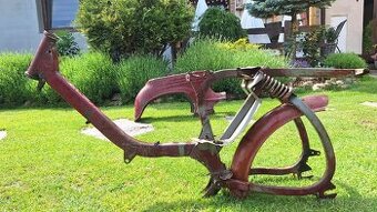 Rám a plech jawa 555