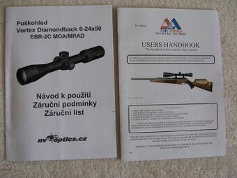 Vzduchovka AirArms Prosport včetně montáže a puškohledu