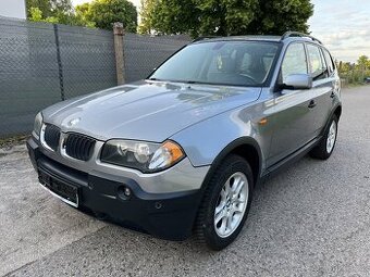 BMW X3 2.0D manuál - 2006 - 4x4 - tažné - dovoz D