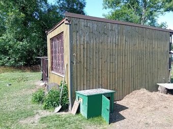Buňka stavební-jako sklad,chatka na zahradu,prov. bydlení
