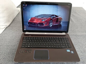 Hp Dv7-Velký ntb 17,3 lcd-core i7(8xvlákno)-8g ram-1Tb