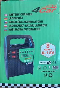 Nabíječka autobaterií 4Car 6 - 12V