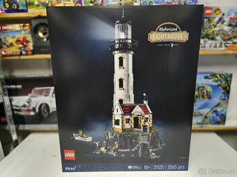 LEGO® Ideas 21335 Motorizovaný maják + box + mini dárek