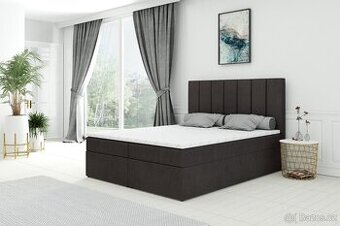 Boxbed Boxspring 3 barvy Dolly 160/ 180x200cm Nová