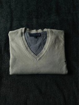 100%Bavlněný Tommy Hilfiger svetr