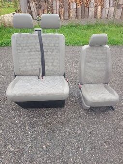 Přední sedačky 1+2 VW Transporter T5