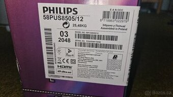 Uhd philips 58pus8505/12 nefunkcni