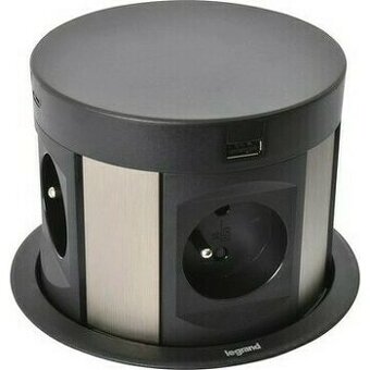 Legrand Incara nábytkový zásuvkový sloupek Tower 120