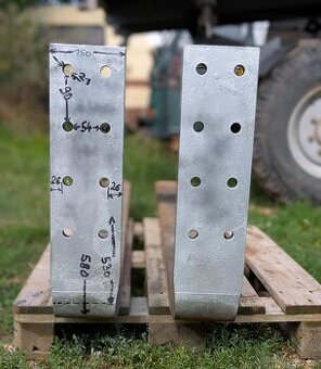 Paletizační vidle na desku