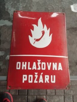 Stara smaltovaná cedule