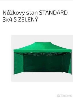 Nůžkový altán / stan 3x4,5m