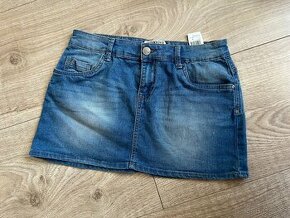 Riflová sukně Terranova