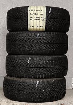 Celoroční GOODYEAR 215/55 R17 - 4ks, možnost přezutí