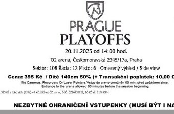 Prague playoffs, globál champions ČT 20.11.