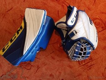 Brankářská lapačka a vyrážečka CCM EFLEX 5, senior., custom