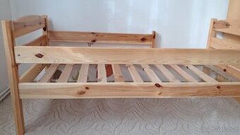 Dětská postel 160 x 70 cm, borovice