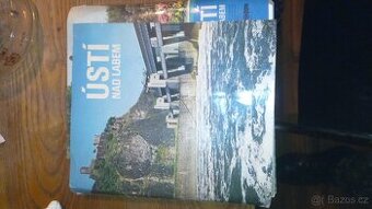 Retro kniha s obrázky města Ústí nad Labem