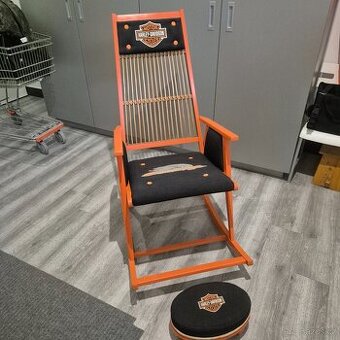 Houpací křeslo HARLEY DAVID