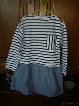 Nové krásné dívčí šaty, vel. 116, se všemi visačkami obchodu