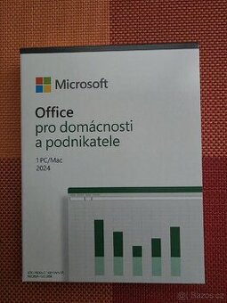MS Office pro domácnosti a podnikatele 2024 CZ / Box.
- 1