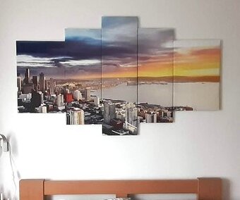 Obraz na zeď Svítání v Seattle.