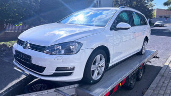 Vůz na náhradní díly VW Golf 7 kombi 2014 CLHA PYS LC9A