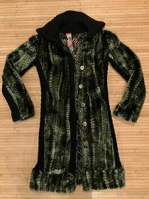 Luxusní zimní kabát Desigual vel.S