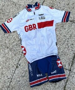 Dětský cyklo komplet, kraťasy a dres Kalaš vel. 134