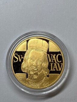 Zlata mince jednodukát Václav 2015