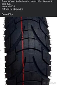 Pneu 10” pro  Kaabo Mantis , Kaabo