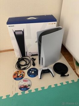 Playstation 5 s mechanikou (top stav) + hry
