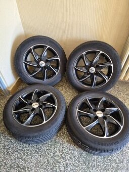 Alu kola Ronal R51 16" 5x108 ET25 + letní pneu Barum
