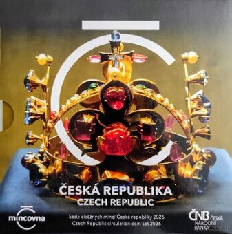 Sada oběžných mincí ČR 2026