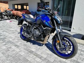 Yamaha Mt07 r.v.2022,modrá-35kw