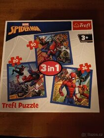 Spiderman Puzzle 3 in 1
