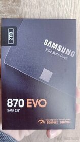 Samsung 870 EVO SSD disk 2TB, SATA 2.5"