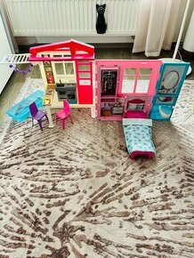 Barbie prázdninový dům s nábytkem