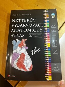 Netterův vybarvovací anatomický atlas