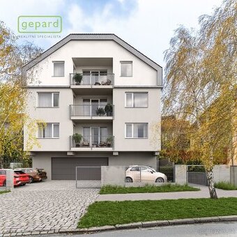 Byt v novostavbě 4+kk, 112,5m2, 2x balkon 9,7 a 6,2m2, 1x ga
