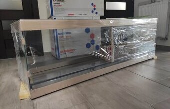 Terarium 120x40x40 Nové terarium .Vhodné pro agamy, želvy ha