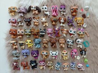 Lps littlest pet shop Hasbro pitbull, yorkšír, dogy atd.