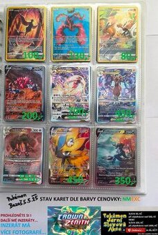 KUSOVÉ KARTY TCG POKÉMON (ORIGINÁL KARTY) (3)
