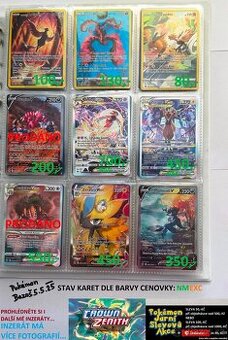 KUSOVÉ KARTY TCG POKÉMON (ORIGINÁL KARTY) (3)