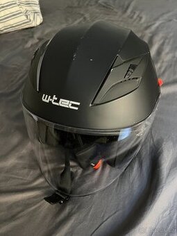 Moto přilba W-TEC Putta - černá matná XXL