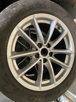 Sada alu BMW - 5x112 r17 pneu 225/55